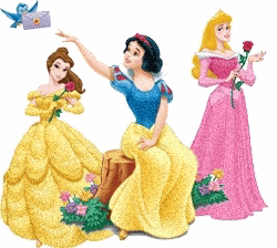 gif animé princesses